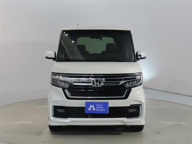 N-BOXカスタム Lターボ 自動(衝突被害軽減)ブレーキ 車線逸脱警報 LEDヘッドライト バックモニター ドライブレコーダ 地デジナビ CD/DVD再生機能 両側電動スライドドア スマートキー シートヒータ(5枚目)