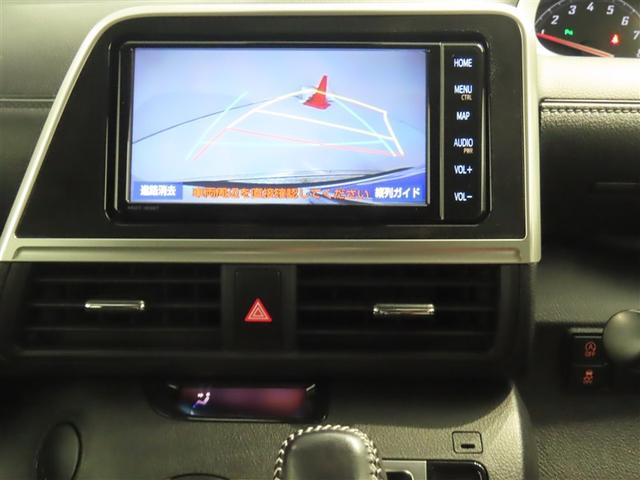 シエンタ G セーフティーエディションII 自動(衝突被害軽減)ブレーキ インテリジェントクリアランスソナー 先進LEDヘッドライト 純正地デジナビ CD/DVD再生機能 バックガイドモニター 両側電動スライドドア ETC 禁煙車(7枚目)