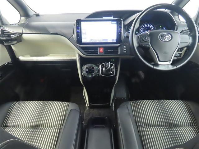 ノア ハイブリッドSi ダブルバイビーIII トヨタ認定中古車 自動(衝突被害軽減)ブレーキ インテリジェントクリアランスソナー LEDヘッドライト ドライブレコーダ アルパイン製地デジナビ CD/DVD再生機能 アルパイン製後席モニター 禁煙車(3枚目)