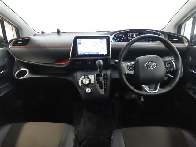 シエンタ ハイブリッドG クエロ トヨタ認定中古車 自動(衝突被害軽減)ブレーキ インテリジェントクリアランスソナー パノラマミックビューモニター ドライブレコーダ 純正地デジナビ CD/DVD再生機能 両側電動スライドドア 禁煙車(3枚目)