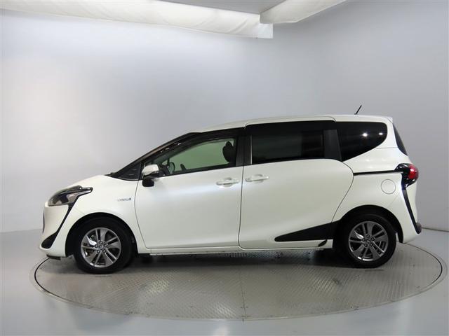 シエンタ ハイブリッドG クエロ トヨタ認定中古車 自動(衝突被害軽減)ブレーキ インテリジェントクリアランスソナー パノラマミックビューモニター ドライブレコーダ 純正地デジナビ CD/DVD再生機能 両側電動スライドドア 禁煙車(4枚目)