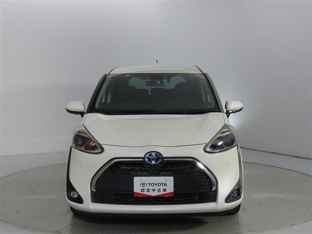 シエンタ ハイブリッドG クエロ トヨタ認定中古車 自動(衝突被害軽減)ブレーキ インテリジェントクリアランスソナー パノラマミックビューモニター ドライブレコーダ 純正地デジナビ CD/DVD再生機能 両側電動スライドドア 禁煙車(5枚目)