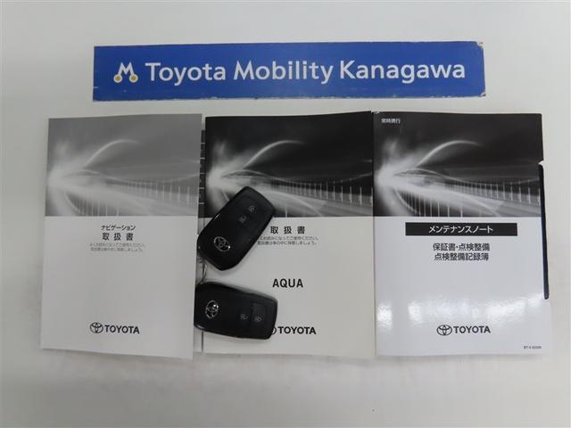 アクア Ｇ　トヨタ認定中古車　自動（衝突被害軽減）ブレーキ　インテリジェントクリアランスソナ　ドライブレコーダ　コネクテッド地デジナビ　ＣＤ／ＤＶＤ再生機能　電源コンセントＡＣ１００Ｖ　社外アルミ　禁煙車（20枚目）