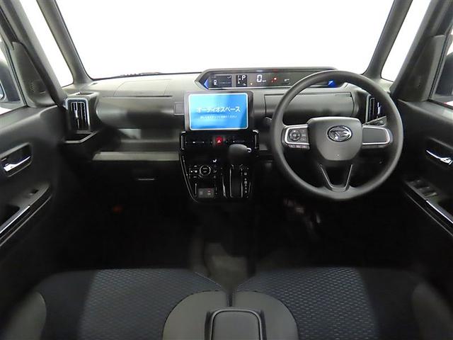 タント カスタムＸ　自動（衝突回避支援）ブレーキ　インテリジェントクリアランスソナ　ＬＥＤヘッドライト　先進ライト　パノラマミックビューモニタ対応カメラ　合成皮革シート　両側電動スライドドア　スマートエントリーキ　禁煙車（3枚目）