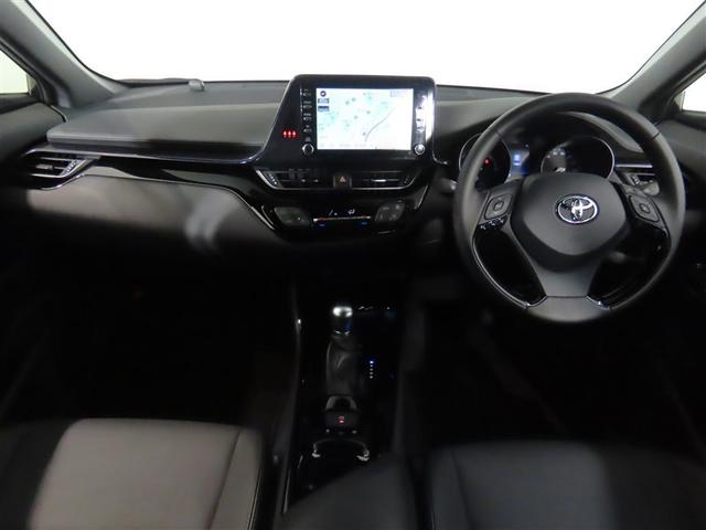 C-HR G モード ネロ セーフティプラスII トヨタ認定中古車 自動(衝突被害軽減)ブレーキ インテリジェントクリアランスソナー ブラインドスポットモニター パノラマミックビューモニター ドライブレコーダ コネクテッドナビ シートヒータ 禁煙車(3枚目)