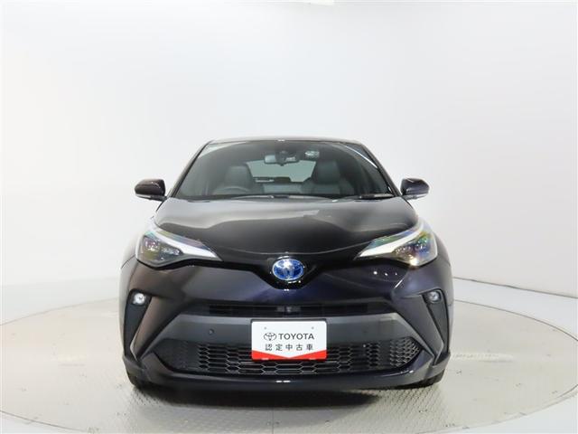 C-HR G モード ネロ セーフティプラスII トヨタ認定中古車 自動(衝突被害軽減)ブレーキ インテリジェントクリアランスソナー ブラインドスポットモニター パノラマミックビューモニター ドライブレコーダ コネクテッドナビ シートヒータ 禁煙車(5枚目)