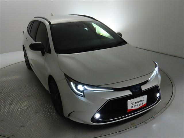 カローラツーリング ハイブリッド ダブルバイビー トヨタ認定中古車 自動(衝突被害軽減)ブレーキ インテリジェントクリアランスソナー ブラインドスポットモニター ドライブレコーダ 純正地デジDA シートヒータ ステアリングヒータ 禁煙車(9枚目)