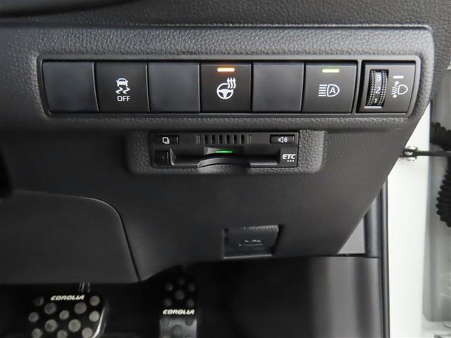 カローラツーリング ハイブリッド ダブルバイビー トヨタ認定中古車 自動(衝突被害軽減)ブレーキ インテリジェントクリアランスソナー ブラインドスポットモニター ドライブレコーダ 純正地デジDA シートヒータ ステアリングヒータ 禁煙車(13枚目)