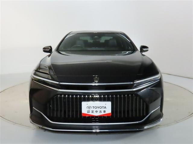 クラウン Ｚ　トヨタ認定中古車　モデリスタフルエアロ　自動（衝突被害軽減）ブレーキ　パノラマミックビューモニター　ドライブレコーダ　コネクテッド地デジナビ　電源コンセントＡＣ１００Ｖ　本革シート　シートヒータ　禁煙（5枚目）