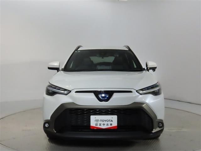 カローラクロス ハイブリッド Z トヨタ認定中古車 自動(衝突被害軽減)ブレーキ インテリジェントクリアランスソナー ブラインドスポットモニター ドライブレコーダ コネクテッドナビ CD/DVD再生機能 パワーバックドア シートヒータ(5枚目)