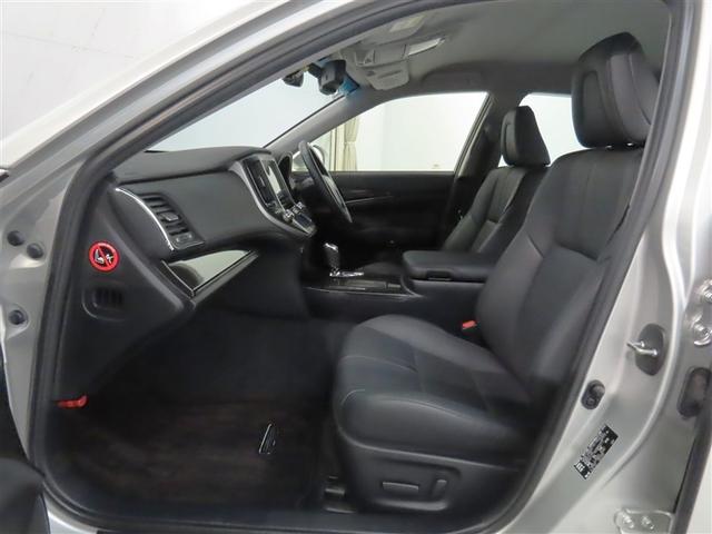 クラウンハイブリッド アスリートＧ　トヨタ認定中古車ライト　自動（衝突被害軽減）ブレーキ（対車両）　インテリジェントクリアランスソナー　ＨＩＤヘッドライト　ドライブレコーダ　純正ＨＤＤ地デジナビ　ＣＤ／ＤＶＤ再生機能　本革シート　禁煙車（10枚目）