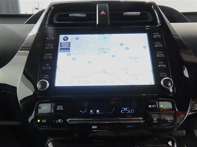 プリウス ＳセーフティプラスＩＩ　トヨタ認定中古車・純正ＤＡナビ・パノラミックビューモニター・スマートキー・ＡＣ１００Ｖ１５００Ｗ電源・前後ドライブレコーダー（6枚目）