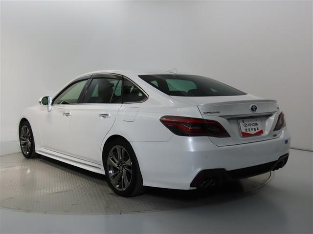 クラウンハイブリッド ＲＳアドバンス　トヨタ認定中古車・衝突被害軽減装置・ＣＯＸボディダンパー・１２．３インチＴ／Ｃナビ・フルセグ・バックモニター・ヘッドアップディスプレイ・ＡＣ１００Ｖ１５００Ｗ電源・前後ドラレコ（2枚目）