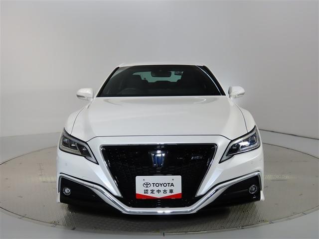 クラウンハイブリッド ＲＳアドバンス　トヨタ認定中古車・衝突被害軽減装置・ＣＯＸボディダンパー・１２．３インチＴ／Ｃナビ・フルセグ・バックモニター・ヘッドアップディスプレイ・ＡＣ１００Ｖ１５００Ｗ電源・前後ドラレコ（5枚目）