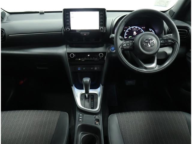 ヤリスクロス ハイブリッドZ 認定中古車・純正DA・全周囲モニター・ETC・ワンオーナー・シートヒーター・ステアリングヒーターアドバンストパーク・前後ドラレコ(3枚目)