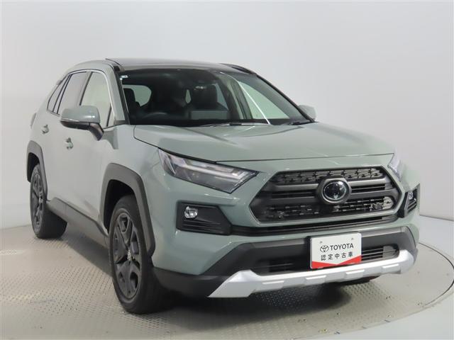 ＲＡＶ４ ハイブリッドアドベンチャー　トヨタ認定中古車・禁煙車・当社試乗車・自動（軽減）ブレーキ・純正メモリーナビゲーション・フルセグ・バックガイドモニター・スマートキー・ＬＥＤヘッドライト・ＥＴＣ・サンルーフ・ドライブレコーダー・アルミ（9枚目）