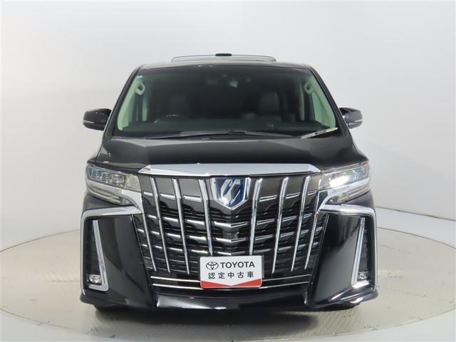 アルファードハイブリッド ＳＲ　Ｃパッケージ　トヨタ認定中古車・禁煙車・自動（軽減）ブレーキ・純正メモリーナビゲーション・フルセグ・後席モニター・両側パワースライドドア・バックガイドモニター・スマートキー・ＬＥＤヘッドライト・ＥＴＣ・ドラレコ（5枚目）