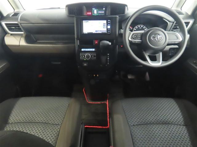 ルーミー G トヨタ認定中古車・禁煙車・ワンオーナー・自動(軽減)ブレーキ・純正メモリーナビゲーション・フルセグ・バックガイドモニター・スマートキー・LEDヘッドライト・ETC・両側パワースライドドア・ドラレコ(3枚目)