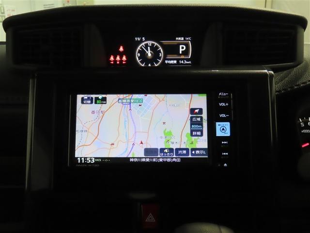 ルーミー G トヨタ認定中古車・禁煙車・ワンオーナー・自動(軽減)ブレーキ・純正メモリーナビゲーション・フルセグ・バックガイドモニター・スマートキー・LEDヘッドライト・ETC・両側パワースライドドア・ドラレコ(6枚目)