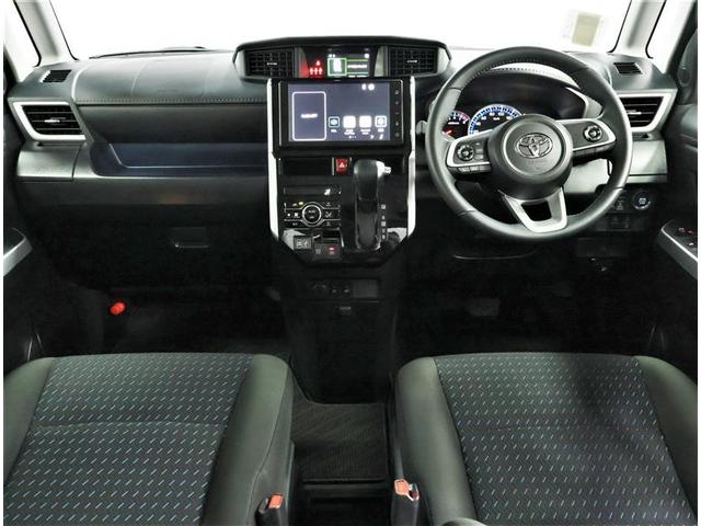 ルーミー カスタムG-T トヨタ認定中古車・禁煙車・ワンオーナー・自動(軽減)ブレーキ・ディスプレイオーディオ・フルセグ・バックガイドモニター・スマートキー・LEDヘッドライト・ETC・両側パワースライドドア・ドラレコ・アルミ(3枚目)