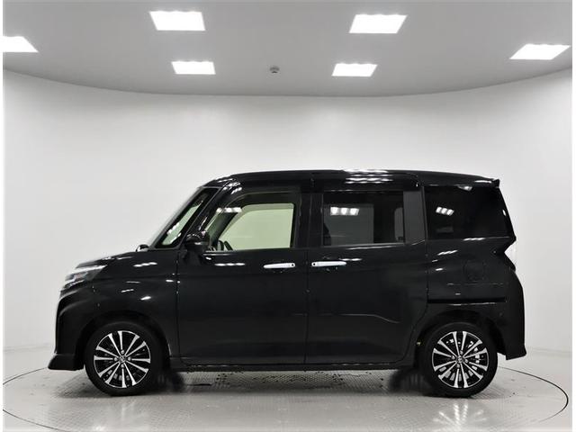 ルーミー カスタムG-T トヨタ認定中古車・禁煙車・ワンオーナー・自動(軽減)ブレーキ・ディスプレイオーディオ・フルセグ・バックガイドモニター・スマートキー・LEDヘッドライト・ETC・両側パワースライドドア・ドラレコ・アルミ(4枚目)