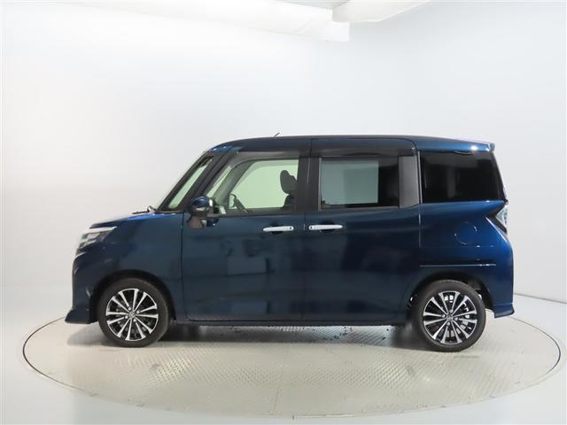 ルーミー カスタムＧ－Ｔ　禁煙車・ワンオーナー・自動（軽減）ブレーキ・純正メモリーナビゲーション・フルセグ・バックガイドモニター・スマートキー・ＬＥＤヘッドライト・ＥＴＣ・両側パワースライドドア・クルーズコントロール・ドラレコ（4枚目）