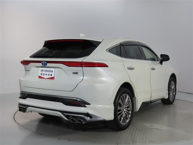 ハリアーハイブリッド Ｚ　レザーパッケージ　トヨタ認定中古車・禁煙車・ワンオーナー・自動（軽減）ブレーキ・純正メモリーナビゲーション・フルセグ・バックガイドモニター・スマートキー・ＬＥＤヘッドライト・ＥＴＣ・モデリスタフルエアロ・ドラレコ（14枚目）