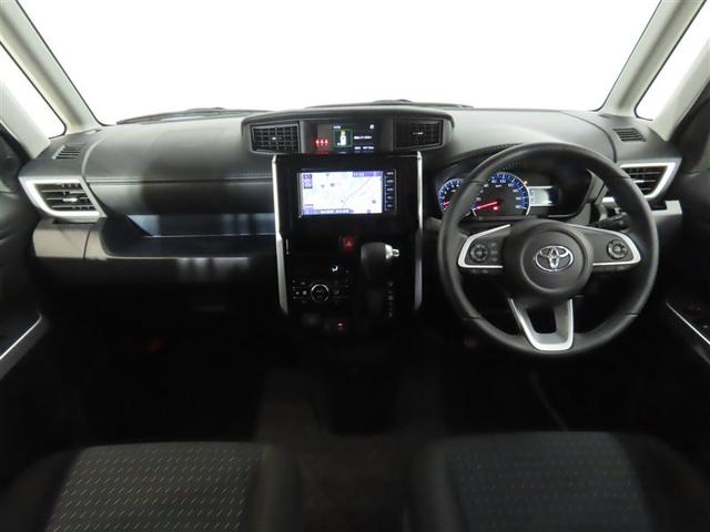 ルーミー カスタムＧ　禁煙車・ワンオーナー・自動（軽減）ブレーキ・純正メモリーナビゲーション・ワンセグ・バックガイドモニター・スマートキー・ＬＥＤヘッドライト・ＥＴＣ・両側パワースライドドア・ドライブレコーダー・アルミ（3枚目）