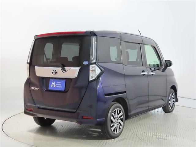 ルーミー カスタムＧ　禁煙車・ワンオーナー・自動（軽減）ブレーキ・純正メモリーナビゲーション・ワンセグ・バックガイドモニター・スマートキー・ＬＥＤヘッドライト・ＥＴＣ・両側パワースライドドア・ドライブレコーダー・アルミ（14枚目）