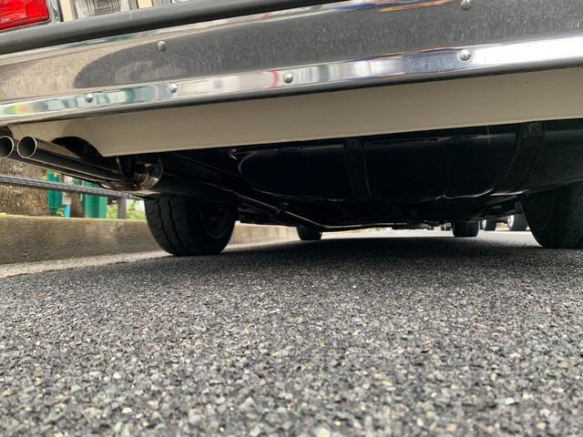 マークII グランデ　２ドアハードトップ　純正５速　ボディレストア歴あり　前後ワンオフ車高調　ワンオフステンレスマフラー　ステンレスタコ足　クーラー修理済（Ｒ１３４）　クラッチ新品　当時物ＳＳＲメッシュ１５インチ（20枚目）