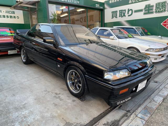 スカイライン ＧＴＳツインカム２４Ｖターボ　ＧＴＳ－Ｘ　ＲＢ２０ターボ　オートスポイラー／リアスポイラー付き　社外車高調／マフラー　ＲＳワタナベ　クーラーコンプレッサー交換済（2枚目）