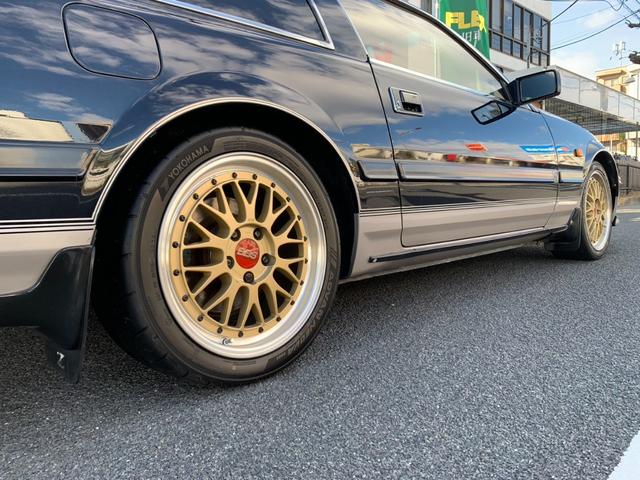 フェアレディZ 300ZX ダークブルーツートン タイベル/ウォーターポンプ/サーモ/ラジエター/クーラーコンプレッサー交換済 前後車高調 ワンオフステンレスマフラー(JAST.ON製) BBS-LMゴールド ドラレコ(9枚目)