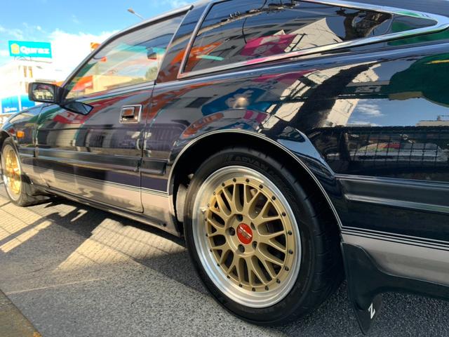 フェアレディZ 300ZX ダークブルーツートン タイベル/ウォーターポンプ/サーモ/ラジエター/クーラーコンプレッサー交換済 前後車高調 ワンオフステンレスマフラー(JAST.ON製) BBS-LMゴールド ドラレコ(16枚目)