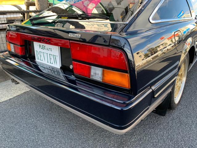 フェアレディZ 300ZX ダークブルーツートン タイベル/ウォーターポンプ/サーモ/ラジエター/クーラーコンプレッサー交換済 前後車高調 ワンオフステンレスマフラー(JAST.ON製) BBS-LMゴールド ドラレコ(22枚目)