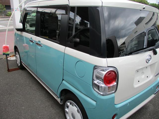 ムーヴキャンバス Ｇメイクアップリミテッド　ＳＡＩＩＩ　ナビ・ドラレコ　スマートアシストＩＩＩ　ＥＴＣ　記録簿　パノラマモニター　キーフリー　ワンオーナー　ＬＥＤヘッドライト　両側パワースライドドア（4枚目）