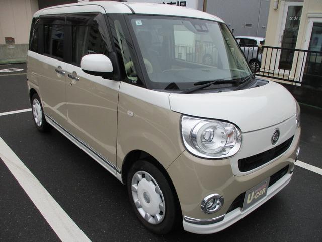 ムーヴキャンバス Ｇメイクアップリミテッド　ＳＡＩＩＩ　スマアシＩＩＩ、両側パワースライドドア、パノラマモニター、ナビ・ドラレコＥＴＣ、ワンオーナー、（3枚目）