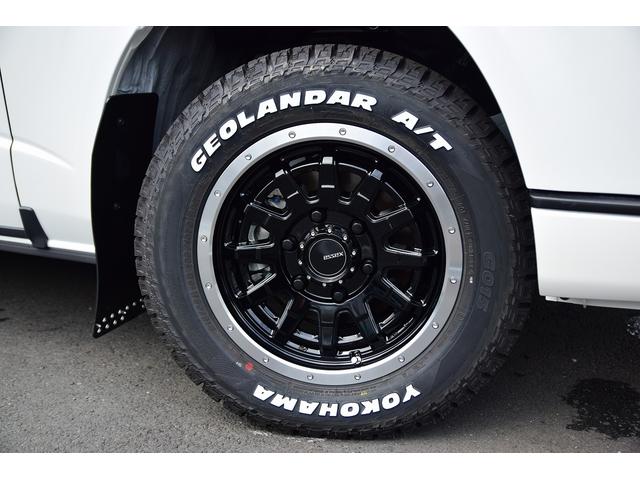 スーパーGL ダークプライムII 新車未登録 4WDパッケージ アルミホイール ブロックタイヤ バンパーガード アゲ系カスタム 寒冷地仕様 ミラーヒーター付き フルオプション フロアマット フラットベッドキット 車中泊 キャンプ(44枚目)