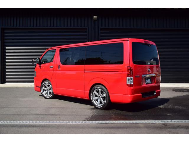 ロングスーパーGL 新車未登録 特注カラーレッド CRSパッケージ ホイール ベッドキット ローダウン ナビ フリップダウンモニター ETC バックカメラ ベッドキット リップスポイラー スマホホルダー USBポート(30枚目)