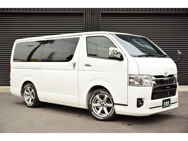 スーパーGL ダークプライムII 新車未登録 パノラミックビューモニター デジタルインナーミラー 両側パワースライドドア 17インチアルミホイール フロントリップスポイラー ベッドキット(21枚目)