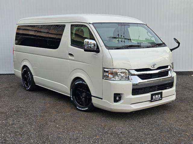 ハイエースワゴン ＧＬ　ベッドキット架装　ＢＩＧ－Ｘシンプルモデル　ＥＴＣ　シートカバー　ＥＳＳＥＸフロントスポイラーｖｅｒ４　ＥＳＳＥＸアルミホイール　ＥＮＣＳ－１７インチ（ブラック／リムブラック）（12枚目）