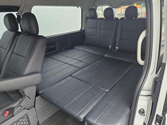ハイエースワゴン ＧＬ　ベッドキット架装　ＢＩＧ－Ｘシンプルモデル　ＥＴＣ　シートカバー　ＥＳＳＥＸフロントスポイラーｖｅｒ４　ＥＳＳＥＸアルミホイール　ＥＮＣＳ－１７インチ（ブラック／リムブラック）（41枚目）