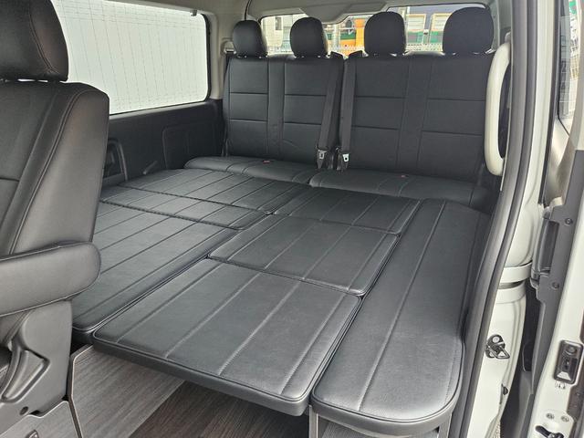 ハイエースワゴン ＧＬ　ベッドキット架装　ＢＩＧ－Ｘシンプルモデル　ＥＴＣ　シートカバー　ＥＳＳＥＸフロントスポイラーｖｅｒ４　ＥＳＳＥＸアルミホイール　ＥＮＣＳ－１７インチ（ブラック／リムブラック）（42枚目）