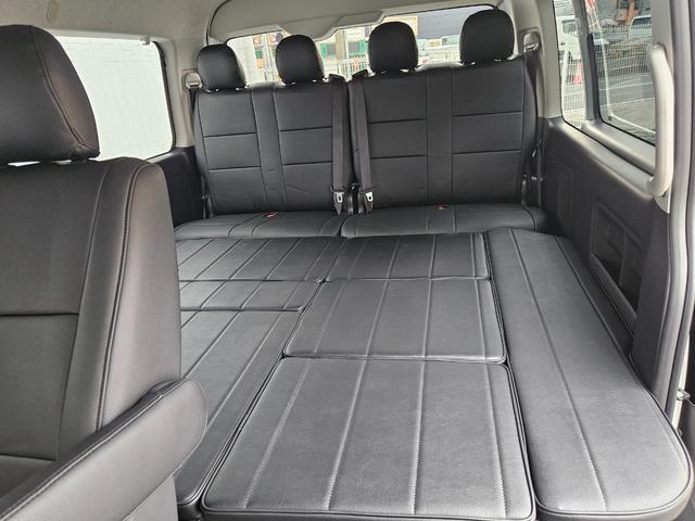 ハイエースワゴン ＧＬ　ベッドキット架装　ＢＩＧ－Ｘシンプルモデル　ＥＴＣ　シートカバー　ＥＳＳＥＸフロントスポイラーｖｅｒ４　ＥＳＳＥＸアルミホイール　ＥＮＣＳ－１７インチ（ブラック／リムブラック）（43枚目）