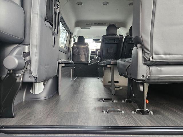 ハイエースワゴン ＧＬ　ベッドキット架装　ＢＩＧ－Ｘシンプルモデル　ＥＴＣ　シートカバー　ＥＳＳＥＸフロントスポイラーｖｅｒ４　ＥＳＳＥＸアルミホイール　ＥＮＣＳ－１７インチ（ブラック／リムブラック）（50枚目）