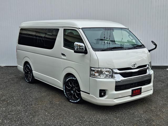 ハイエースワゴン ＧＬ　ベッドキット架装（ＴＲＥＫシート換装）ＢＩＧ－Ｘシンプルモデル　ＥＴＣ　シートカバー　ＥＳＳＥＸフロントスポイラーｖｅｒ４　ＥＳＳＥＸアルミホイール　ＥＭ－１７インチ（ブラックマシニング）（15枚目）