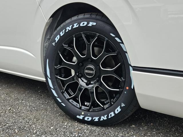 ハイエースワゴン ＧＬ　ベッドキット架装（ＴＲＥＫシート換装）ＢＩＧ－Ｘシンプルモデル　ＥＴＣ　シートカバー　ＥＳＳＥＸフロントスポイラーｖｅｒ４　ＥＳＳＥＸアルミホイール　ＥＭ－１７インチ（ブラックマシニング）（19枚目）