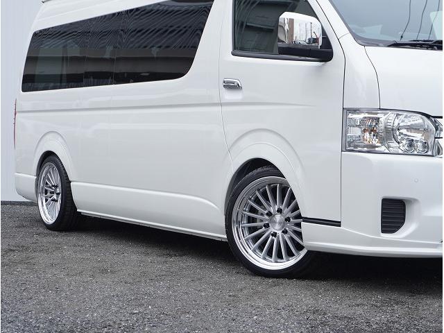 ハイエースワゴン グランドキャビン ALPINE BIG-Xシンプルモデル/ETC/ESSEX EF-19インチアルミホイール/ローダウン/レガンスLEDテール/片側パワースライドドア/パノラミックビューモニター/デジタルインナーミラー(13枚目)