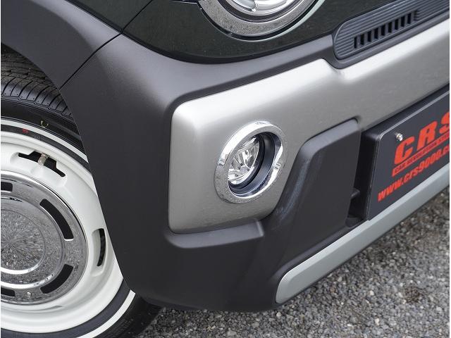 ハスラー ハイブリッドＸ　８インチサイバーナビ／ＥＴＣ／バックカメラ／ドラレコ／ＤＥＡＮＣＲＯＳＳＣＯＵＮＴＲＹ１４インチ／スズキオリジナルベースキャリア／シートヒーター／安全装備／クルーズコントロール／ＬＥＤヘッドランプ／（22枚目）