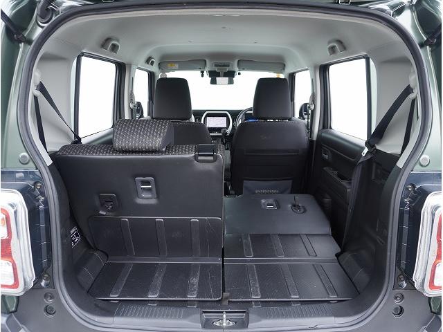 ハスラー ハイブリッドＸ　８インチサイバーナビ／ＥＴＣ／バックカメラ／ドラレコ／ＤＥＡＮＣＲＯＳＳＣＯＵＮＴＲＹ１４インチ／スズキオリジナルベースキャリア／シートヒーター／安全装備／クルーズコントロール／ＬＥＤヘッドランプ／（64枚目）