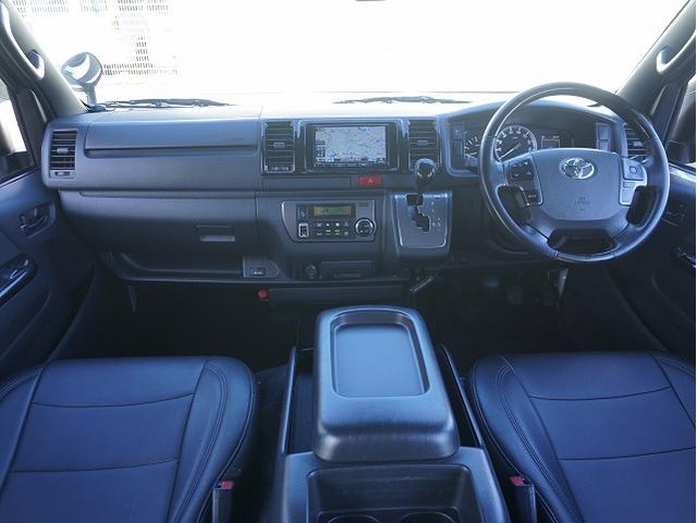 ハイエースバン スーパーGL ダークプライムII ESSEX ENCM-16インチアルミ フロントスポイラーver4 サイドライナー リアライナー 2インチローダウン カロッツェリア7インチ楽ナビ ETC ドライブレコーダー(53枚目)